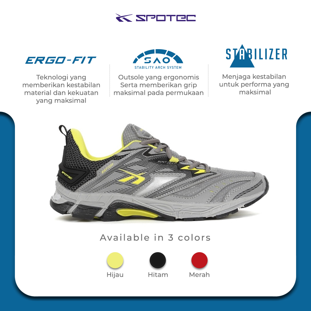 sepatu running / Spotec Raptor