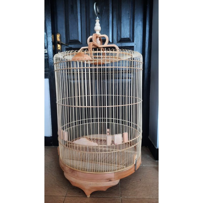 sangkar murai mentahan tebok kayu