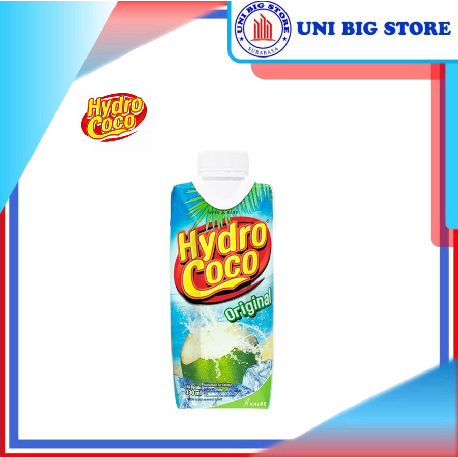 

Hydro Coco Air Kelapa 330 ml Hydrococo Coconut Water