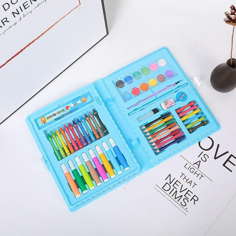 

HJK Art Set 68 pcs / Crayon Set 68 pcs / Drawing Set 68 pcs / Set Krayon Mewarnai dan Melukis