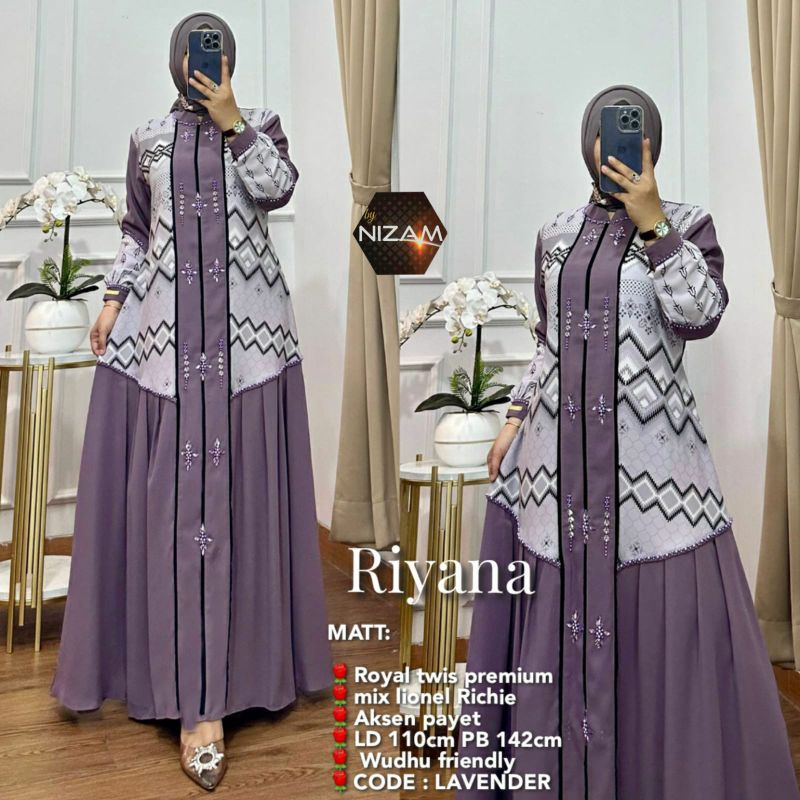 Riyana dress original by Nizam