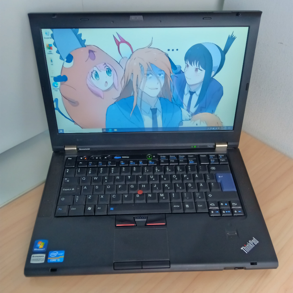 Laptop Lenovo Thinkpad T420 Core i3 i5 i7 Gen 2 Layar 14 Inch - Murah, Mulus, Bergaransi, Cocok untuk Sekolah, Kuliah, Kerja