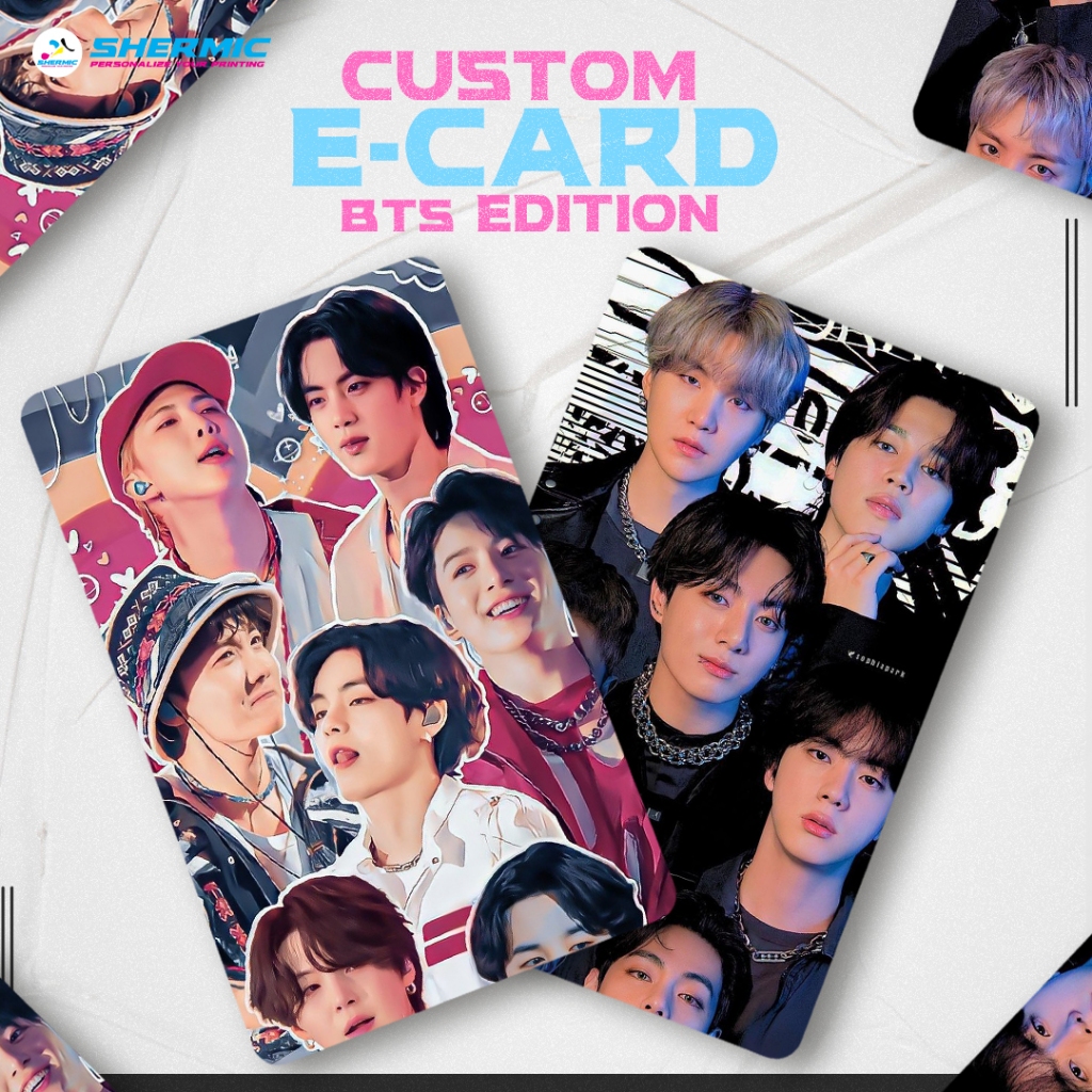 BTS Edition Custom Print UV BCA Flazz Gen2 Mandiri E-Money BNI Tapcash BRI Brizzi