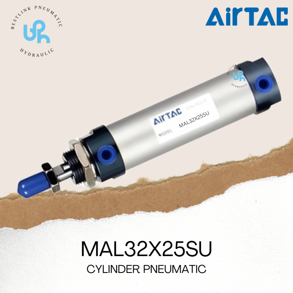 MAL32X25 AIRTAC MAL32X25SU / MAL32X25U MINI CYLINDER PNEUMATIC