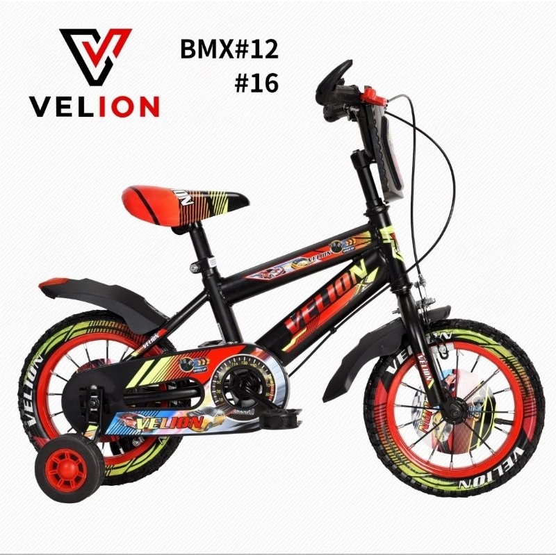 Sepeda Anak Bmx 12, 16, 18 inch Velion, Limitless Terbaru