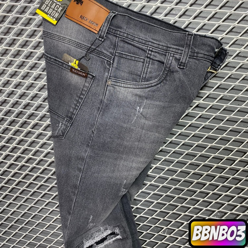 Big Size Celana jeans pria panjang celana jeans sobek premium