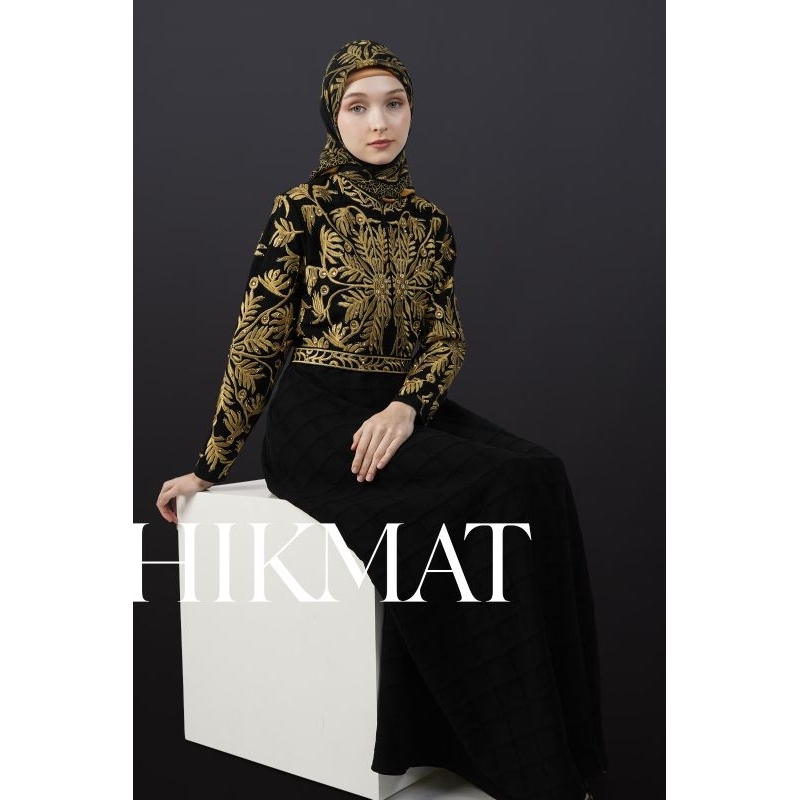Terbaru  Abaya Hikmat Fashion By Neniku A3622