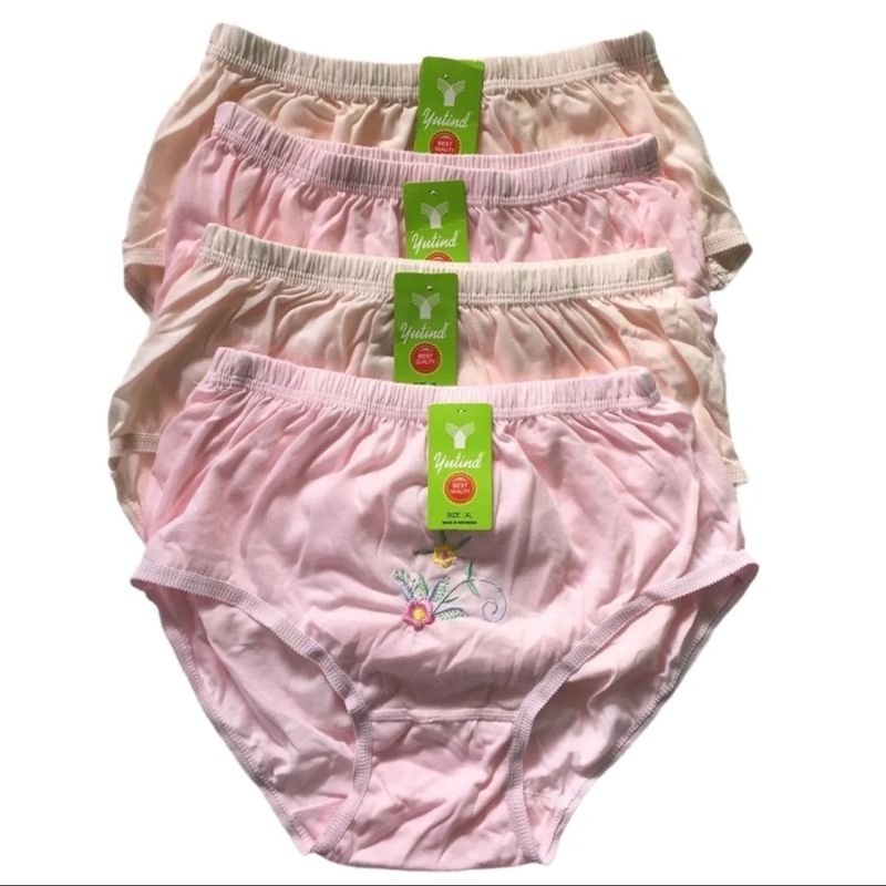 YUTIND_CELANA DALAM WANITA KATUN MOTIF BORDIR