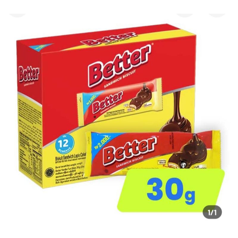 

Better Sachet 2000 30g