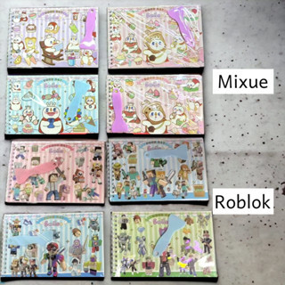 

JM BUKU STIKER MINECRAFT / ROBLOX dan MIXUE Buku Stiker Anak / Album Stiker / Buku Koleksi Stiker / Buku Sticker Anak
