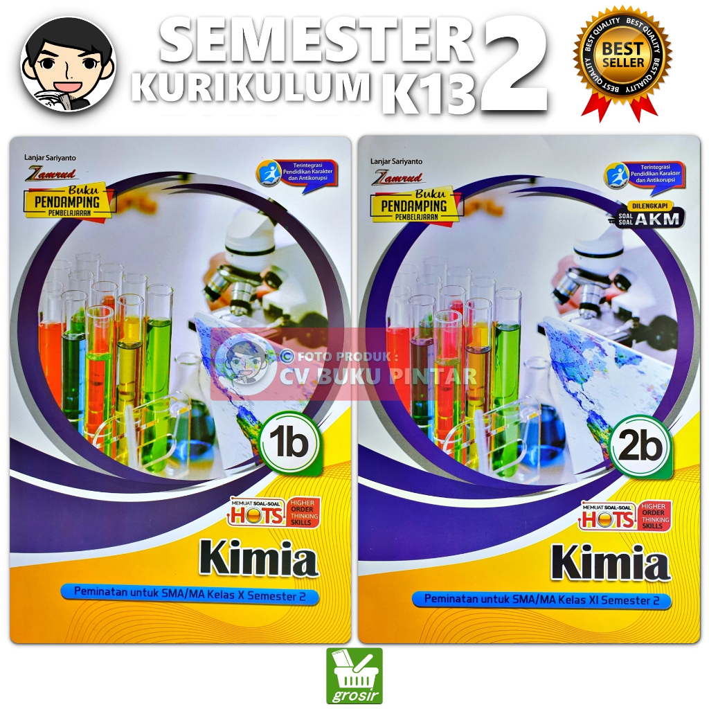 LKS KIMIA SMA/ MA KELAS 10 11 12 SEMESTER 2 | Zamrud PUTRA NUGRAHA