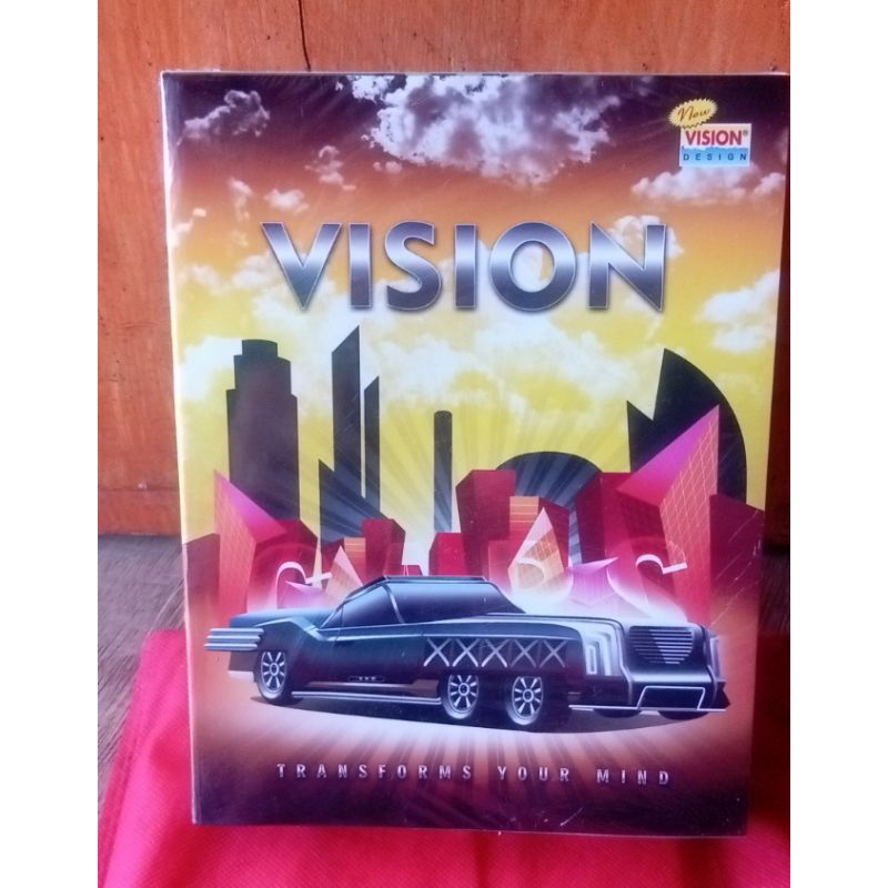 

buku vision design(1 Pak isi 10 buku ) 38 lembar
