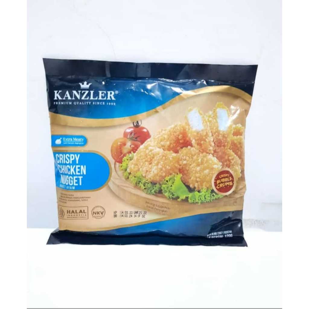 

KANZLER Crispy Bubble Chicken Nugget 120 gr | Naget Kanzler ekonomis