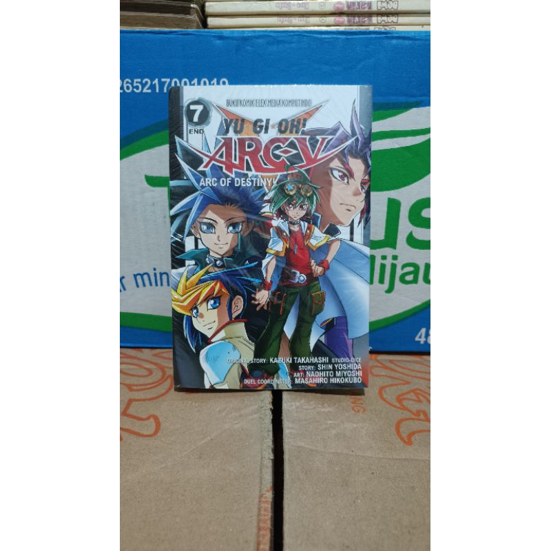 komik yugioh arc v 7 segel / komik yugioh arc v vol 7 segel