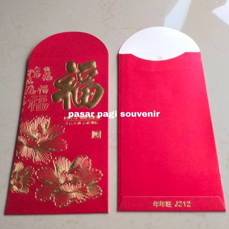 

angpao Imlek panjang/angpau fuk /sincia netral
