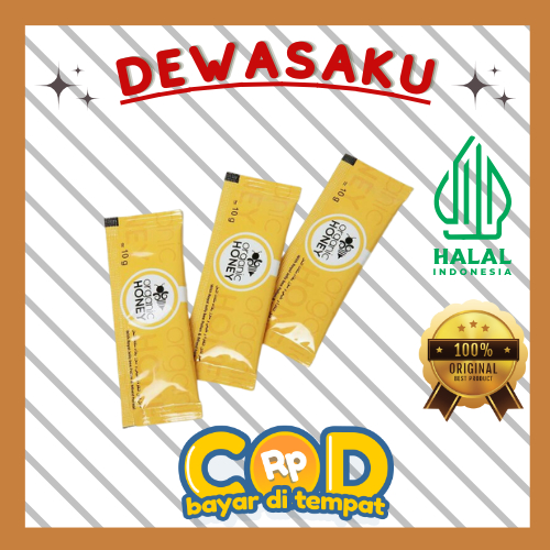 ORGANIC HONEY 1 Sachet Madu Stamina Pria Original