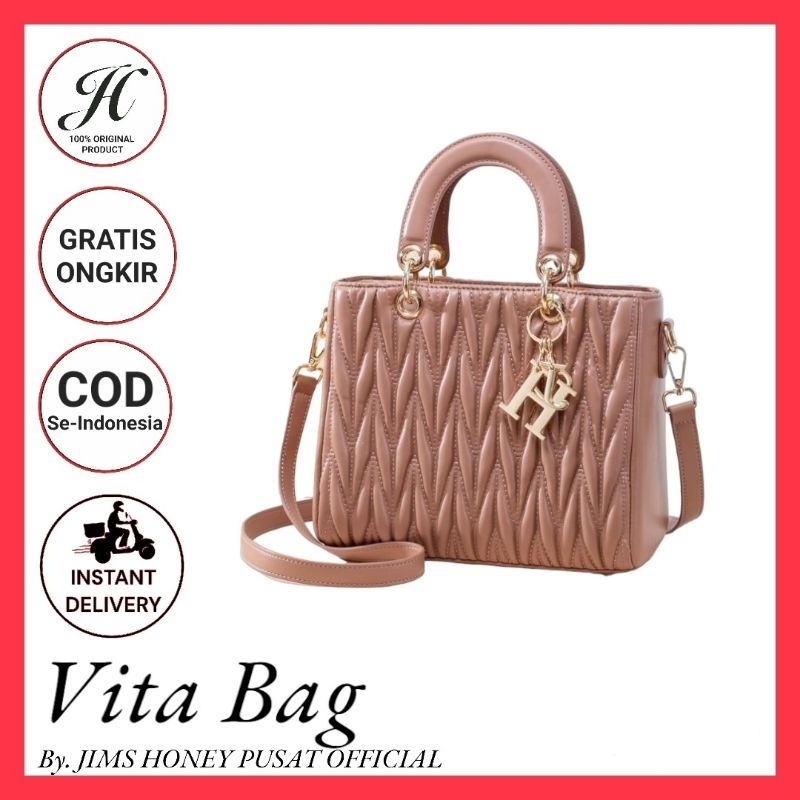 Tas Selempang Wanita Vita Bag Jims Honey - Tas Kerja Ukuran Besar dari Jimshoney