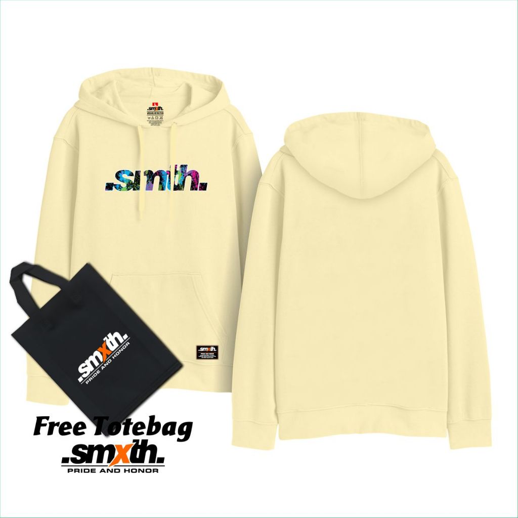Smxth - Hoodie Sweater Pria Motif Splash Color