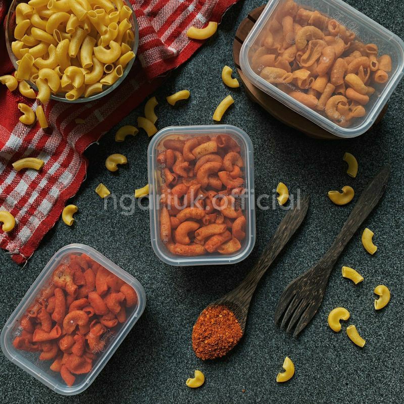 

4 PCS Makaroni Kemasan 70 Gram || Makaroni Pedas || Makaroni Daun Jeruk || Makaroni Jagung Bakar || Makaroni Premium || Makaroni Viral || Camilan Makaroni