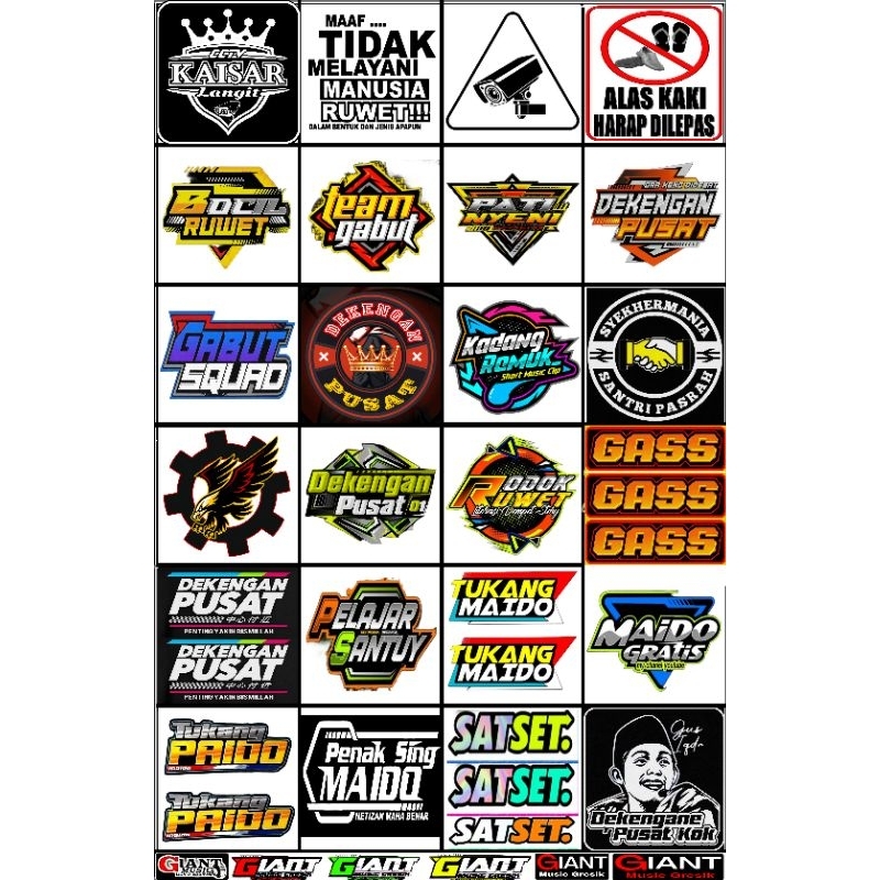 

Stiker dekengan pusat bahan hologram