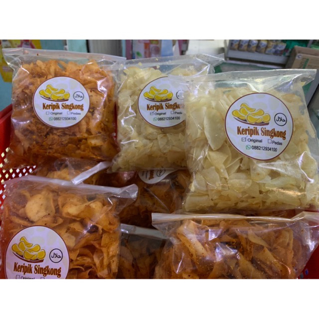

keripik singkong khas Rendeh Jawa barat
