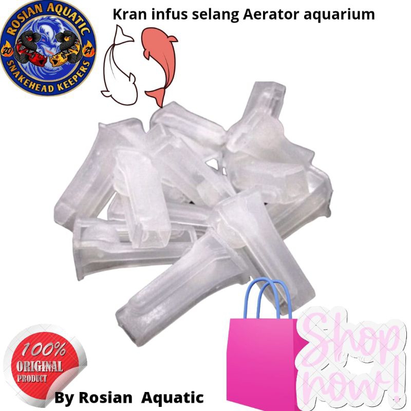 KRAN INFUS SELANG AIRATOR AQUARIUM