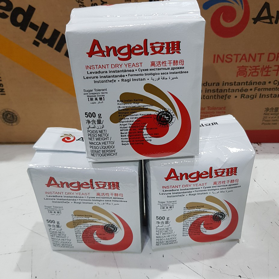 

Ready Stock Ragi Instant ANGEL / EAGLE 500 gram GROSIR / yeast kering 500g Terlaris