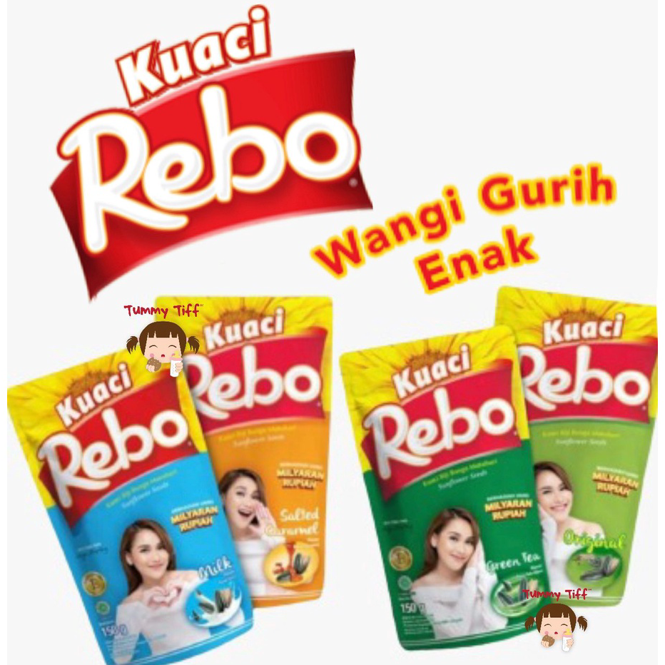 

Best Seller Kuaci Rebo 150gram / kuacirebo 150 / Kuaci ayu ting ting bunga matahari 150gr HALAL