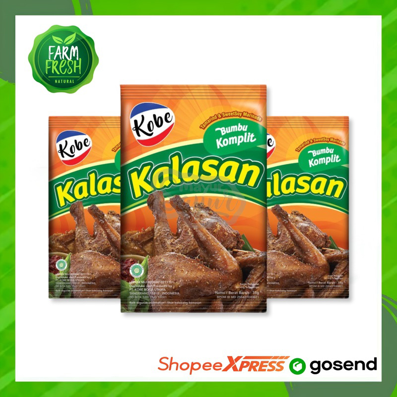 

Kobe Bumbu Ayam Kalasan Kemasan 35g