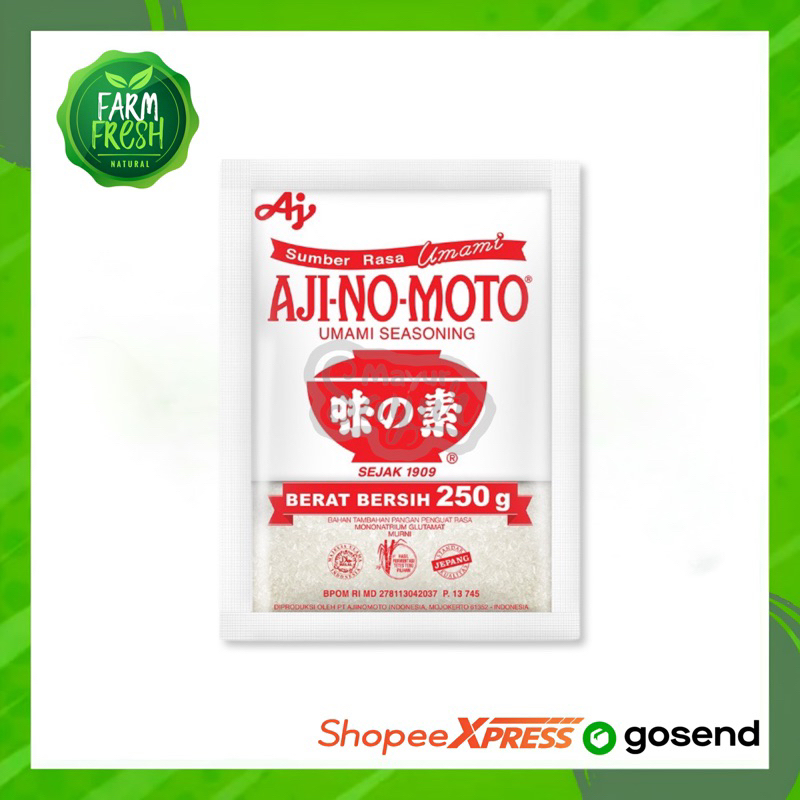 

KIRIM INSTAN Micin Penyedap Rasa MSG Ajinamoto Kemasan 250 gr