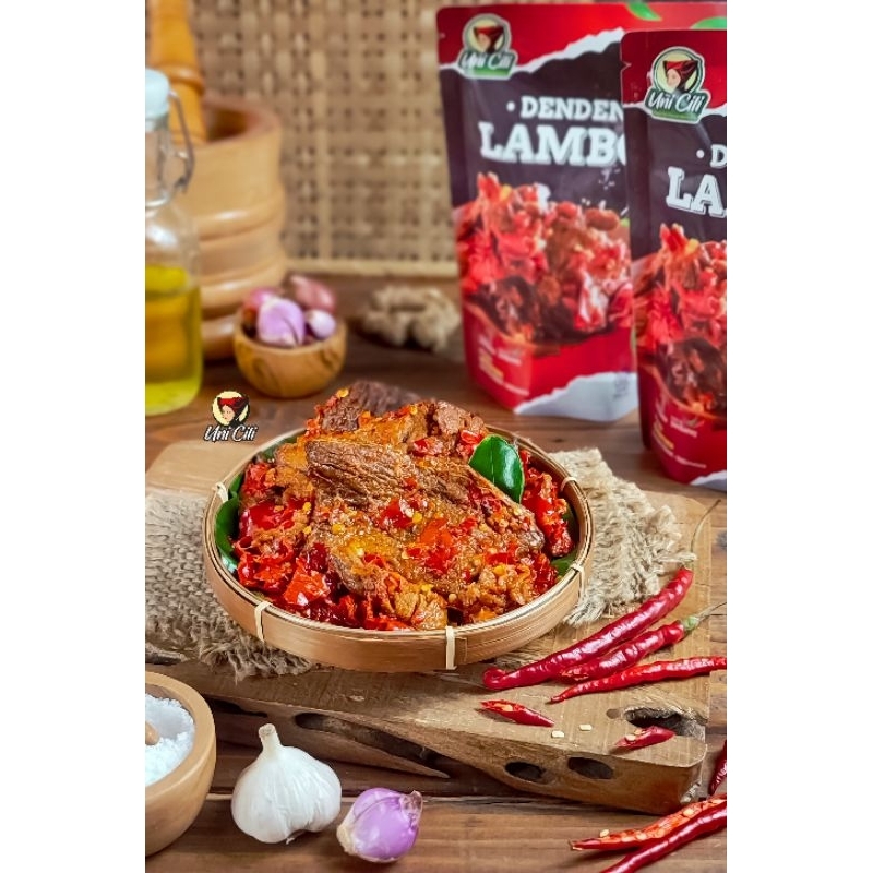 

DENDENG BALADO LAMBOK/BASAH UNI CILI 500 GRAM