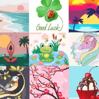 

Paling Popular TweedyJkt - Paint By Number Children Canvas Painting / Set Kanvas Lukis Anak