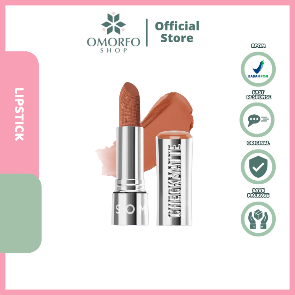[Omorfo] SOMETHINC Checkmatte Transferproof Lipstick