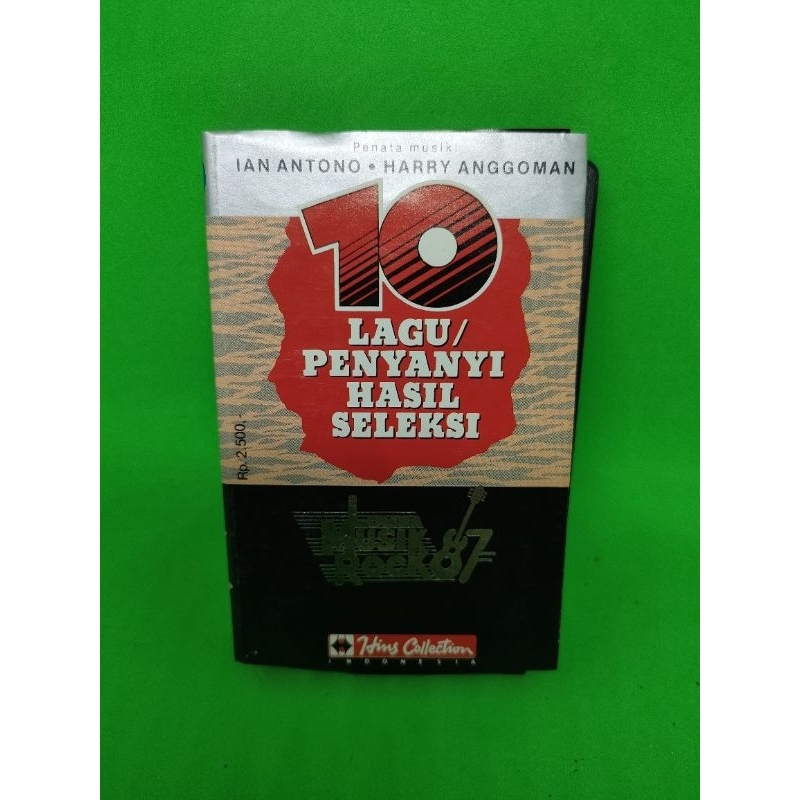 Kaset pita LOMBA MUSIK ROCK 87 , Lagu penyanyi.hasil.seleksi