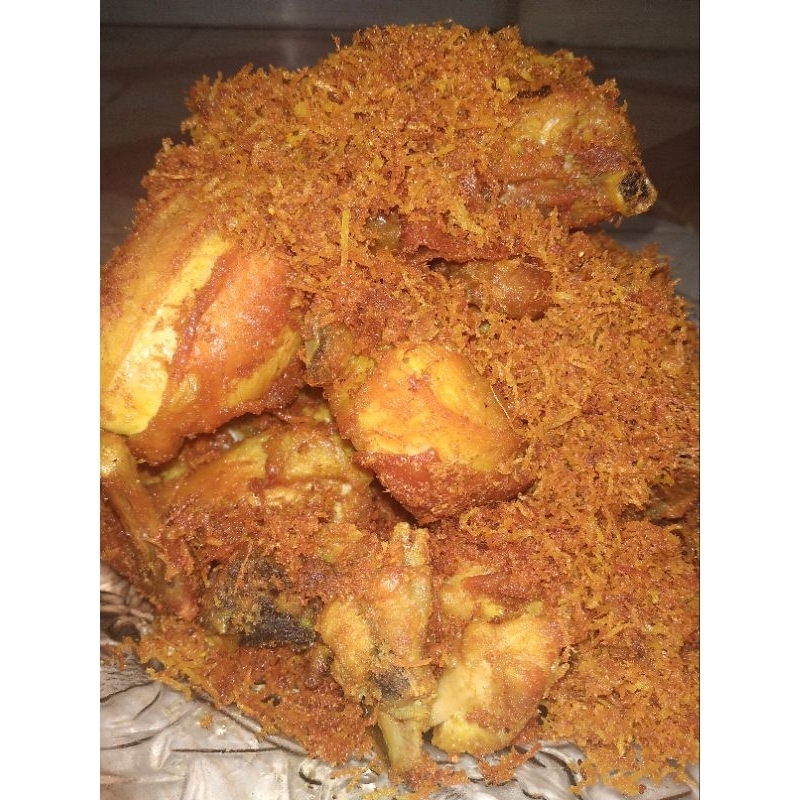 

AYAM GORENG SERUNDENG kemasan vakum