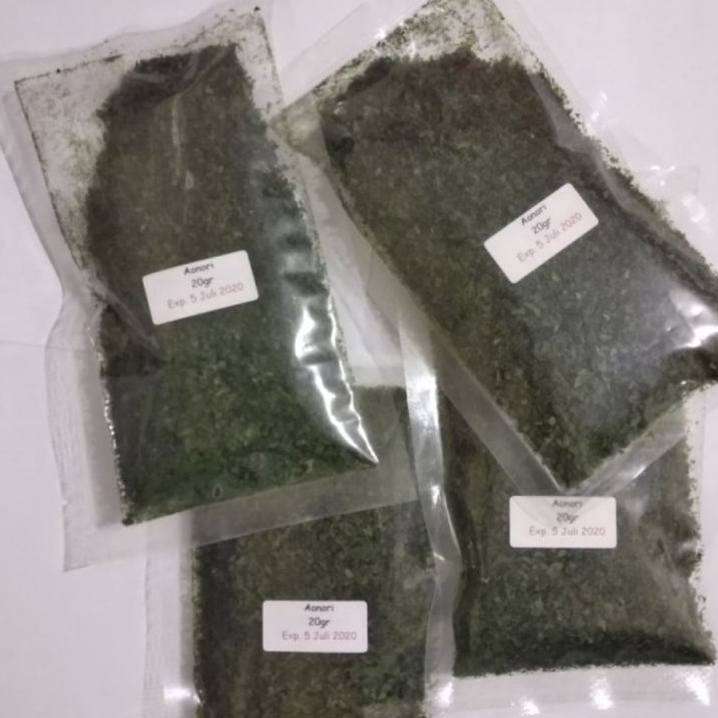 

☋➔✰✪ Ao Nori Ko | Aonori | Nori Bubuk 20g | Nori Flakes | Rumput Laut Terbaru