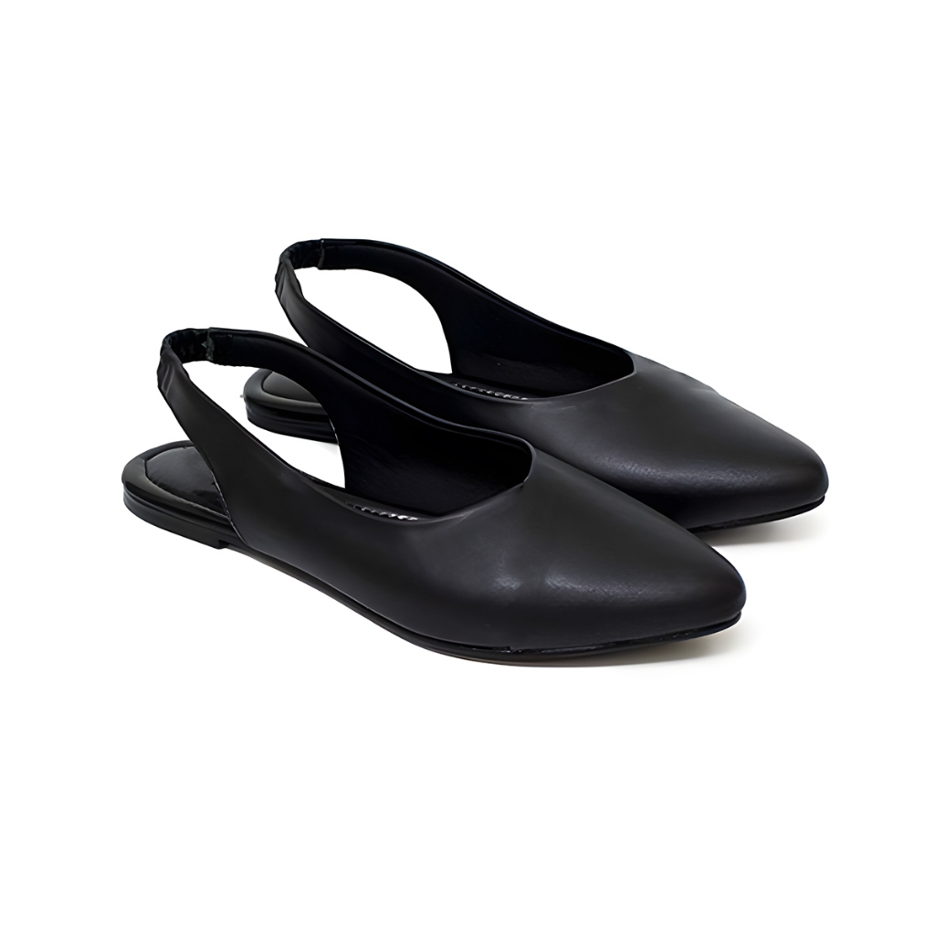Sepatu Flat Shoes Wanita Terbaru Flat Tali Polos