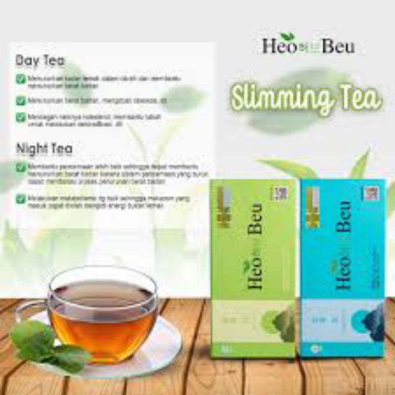 

Teh Heo Beu | Heo Beu Tea Minuman Teh Pelangsing Original Bpom