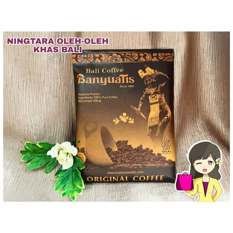 

KOPI BALI BUBUK ROBUSTA CAP BANYUATIS LEGONG ORIGINAL SUPER PREMIUM 200GR