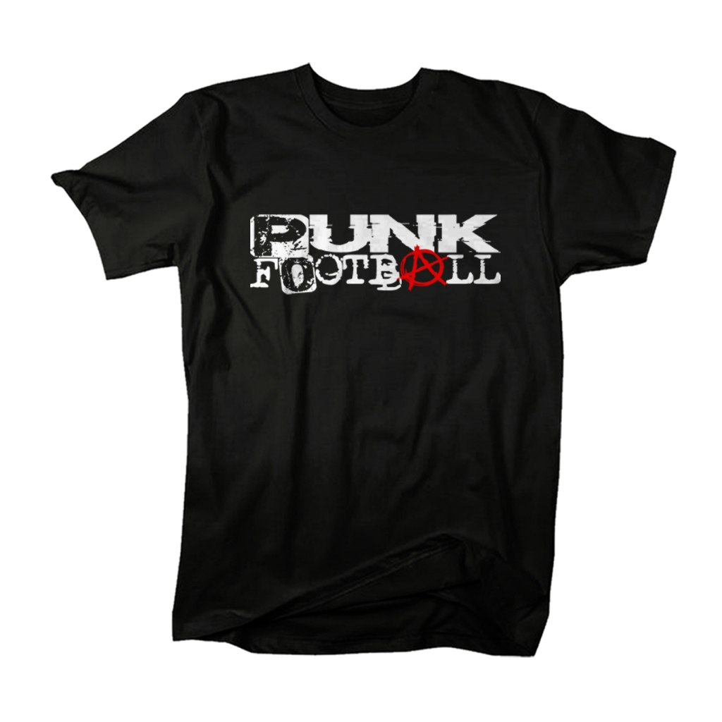 Kaos Punk Football Baju Distro Pria Katun Combed