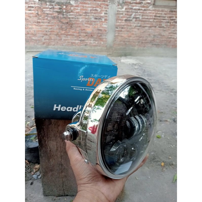 LAMPU NINJA SS SET DAYMAKER HEADLAMP KAWASAKI NINJA SS SET DAYMAKER 7 INCH IMPOR