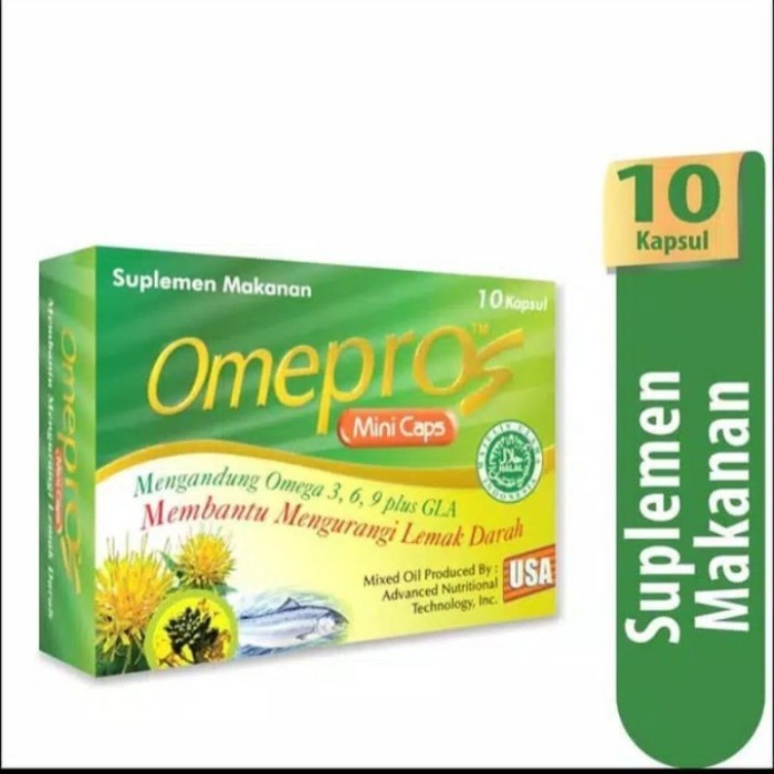 Omepros Mini 10 Kapsul