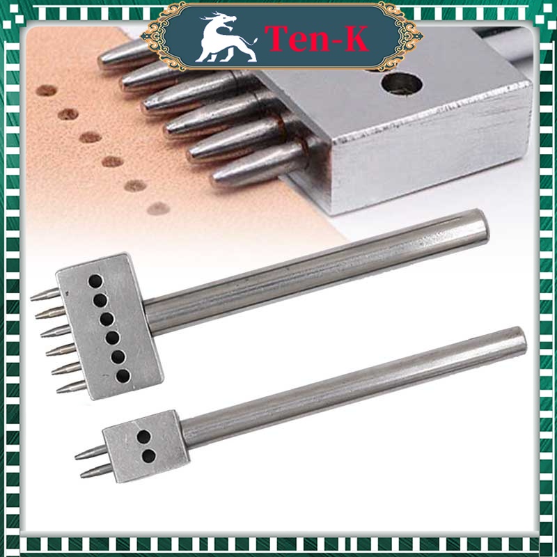 

Pembolong Kulit 2 6 Plong kulit / Leather Spacing Hole / Punches Stitching Tool
