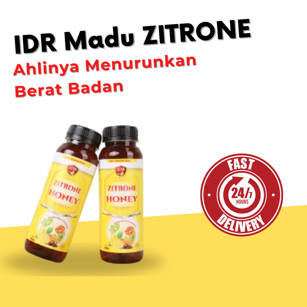IDR Madu Zitrone Solusi Menurunkan Berat Badan