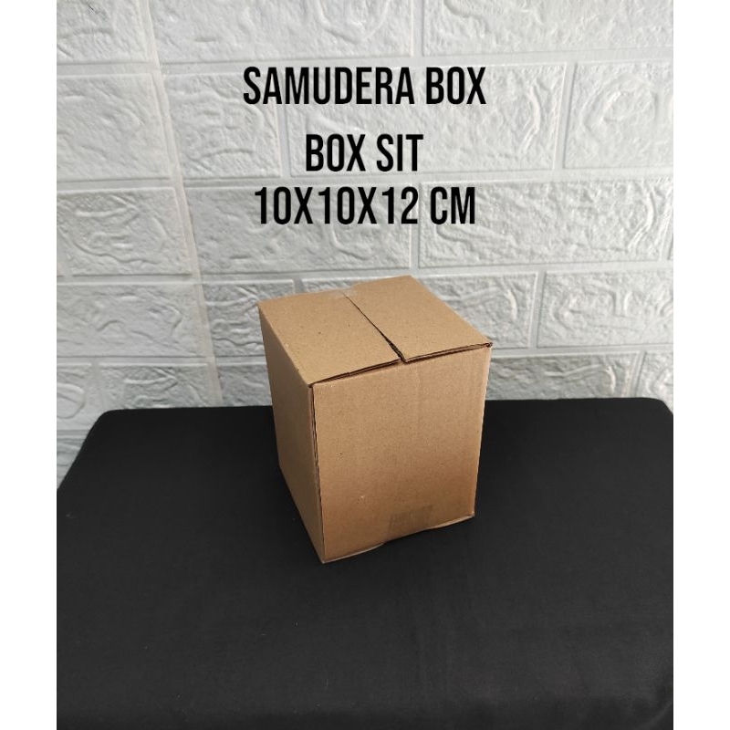 

kardus karton box uk 10x10x12 cm ST sheet singgle wall polos
