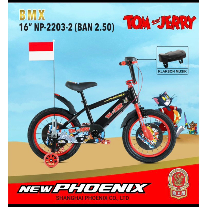 Sepeda Anak Bmx 16” New Phoenix 2203-2 Murah banjarmasin