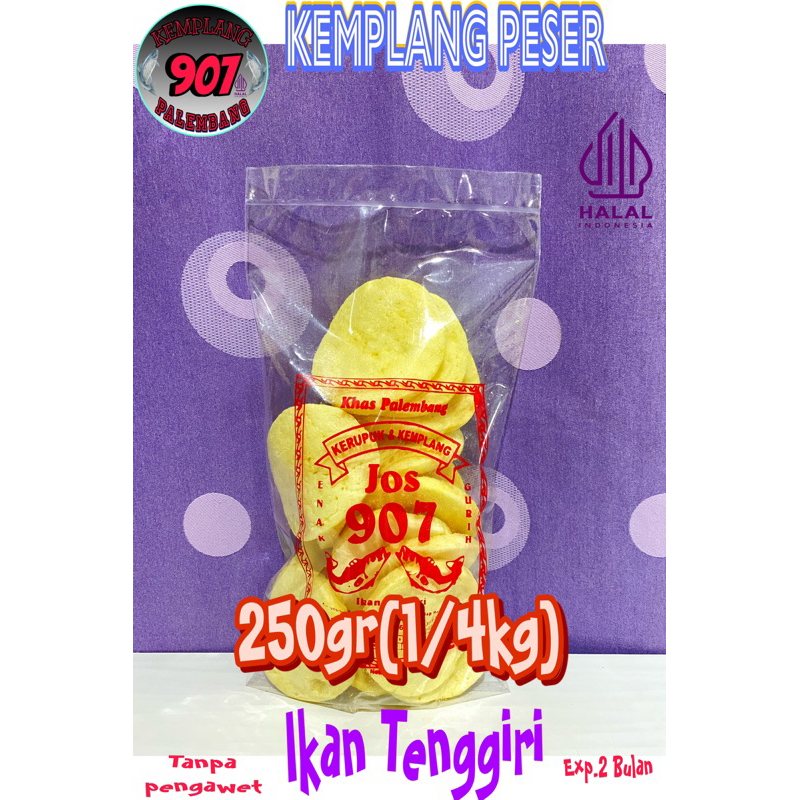 

250gr KEMPLANG PESER SUPER IKAN TENGGIRI (1bungkus)