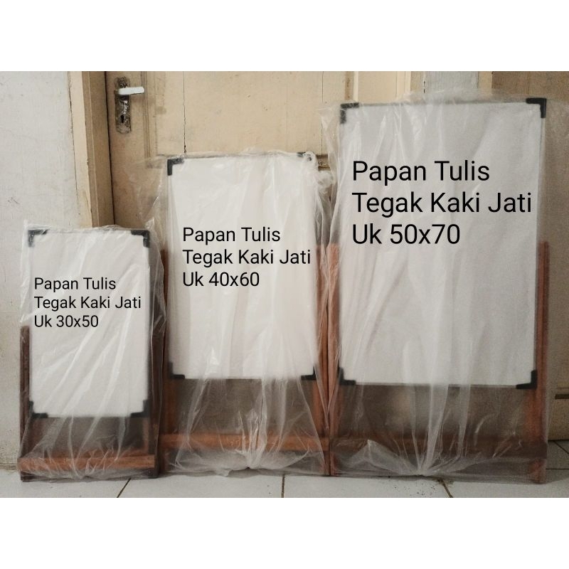 

Promo Papan Tulis Tegak Kaki Jati Uk 30*20/30*40/30x50/40x60/50x70