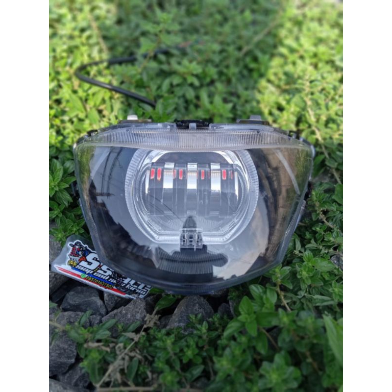 Reflektor lampu depan Mio j custom biled deymaker