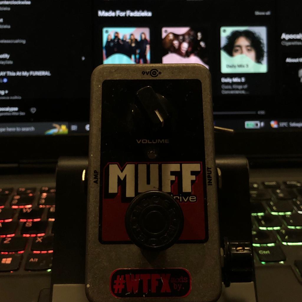 Electro Harmonix Muff Overdive mod by WatoneFX Bekas